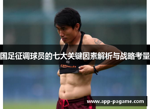 国足征调球员的七大关键因素解析与战略考量