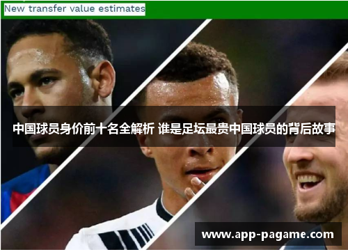 中国球员身价前十名全解析 谁是足坛最贵中国球员的背后故事