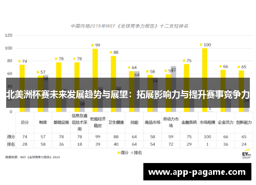 北美洲杯赛未来发展趋势与展望：拓展影响力与提升赛事竞争力